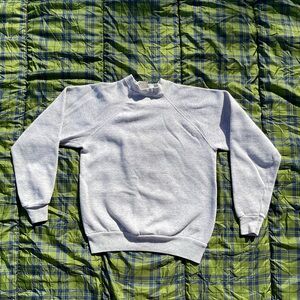 1990s Better Basics gray crewneck
